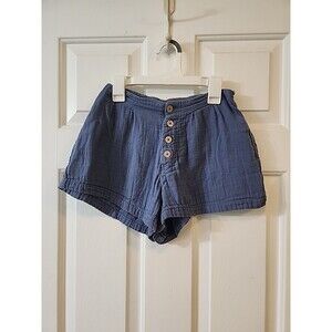 ROXY Crinkled Cotton “Sunset Mind” Shorts  Size S